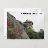 Carte Postale Chimney Rock, NC (Devant / Derrière)