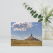 Carte postale Chimney Rock, Nebraska (Debout devant)