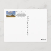 Carte postale Chimney Rock, Nebraska (Dos)