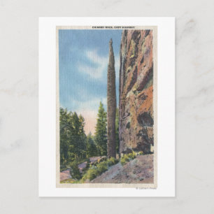 Carte Postale Chimney Rock sur Cody Highway, Montana View