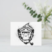 Carte Postale Chimp caractéristique (Debout devant)