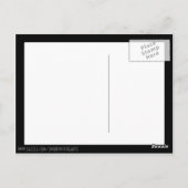 Carte Postale Chimp dans Gown (Dos)