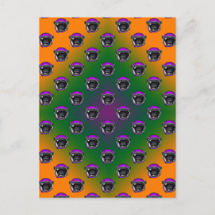 Carte Postale Chimp. spatial