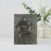Carte Postale "Chimpanzé Dandy" (Debout devant)