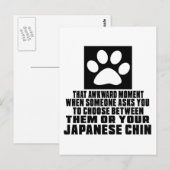 CARTE POSTALE CHIN JAPONAIS. CONCEPTIONS MALADROITES (Devant / Derrière)