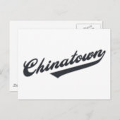 Carte Postale Chinatown (Devant / Derrière)