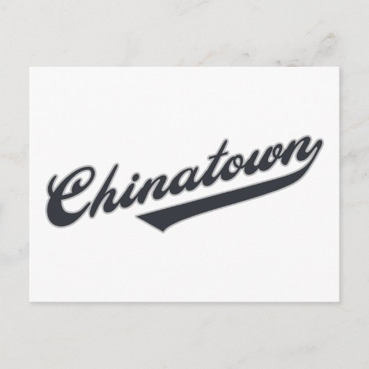 Carte Postale Chinatown (Devant)