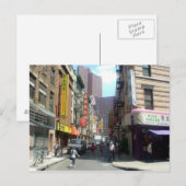 CARTE POSTALE CHINATOWN (Devant / Derrière)