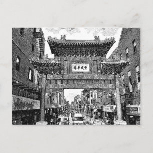 Carte Postale Chinatown à Philadelphie