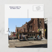 Carte postale Chinatown Cablecar (Devant / Derrière)