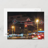 Carte Postale Chinatown de New York (Devant / Derrière)