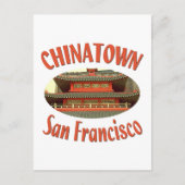 Carte Postale Chinatown de San Francisco (Devant)