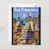 Carte Postale Chinatown de San Francisco (Devant / Derrière)