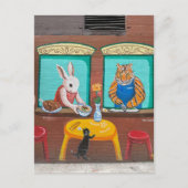 Carte postale Chinatown NYC - Peinture murale anim (Devant)