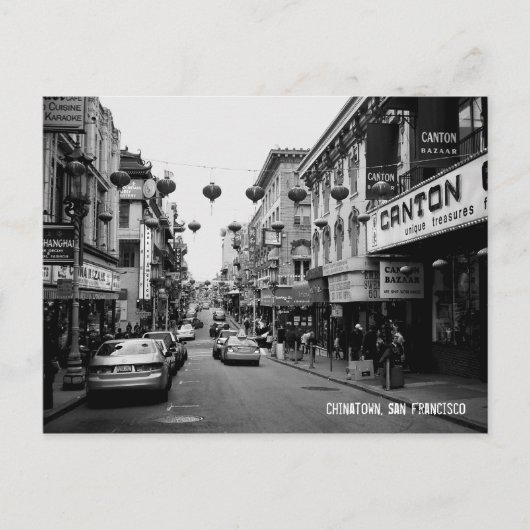 Carte Postale Chinatown, San Francisco (Devant)