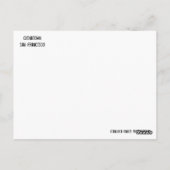 Carte Postale chinatown, san francisco (Dos)