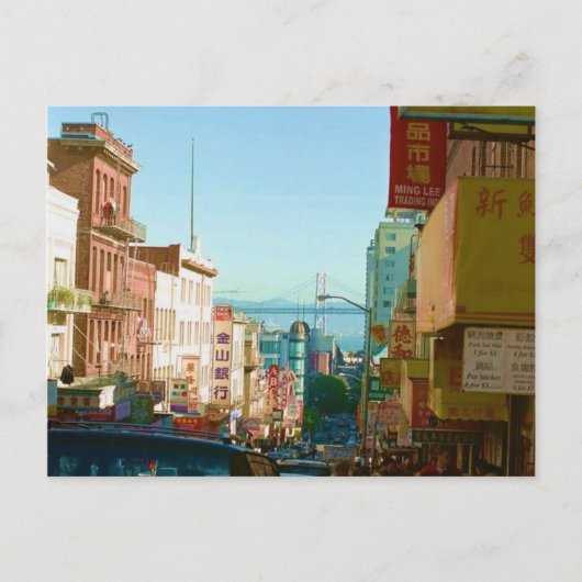 Carte Postale Chinatown San Francisco (Devant)