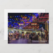 Carte Postale Chinatown Visitor Center, Singapour (Devant / Derrière)