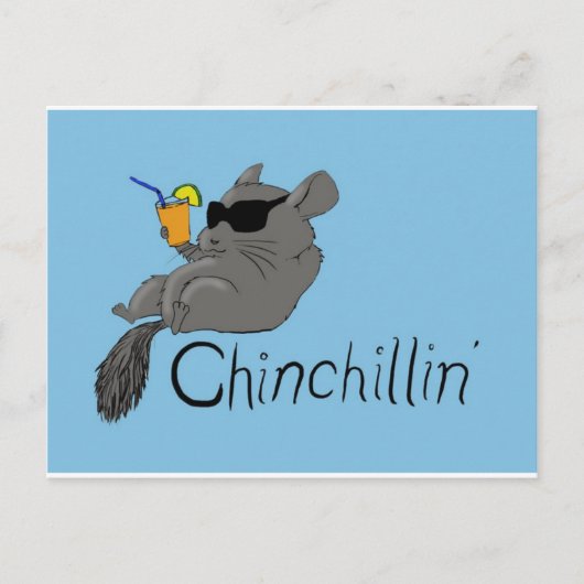 Carte Postale chinchilline (Devant)