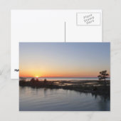 Carte Postale Chincoteague Sunset I Virginia Paysage (Devant / Derrière)