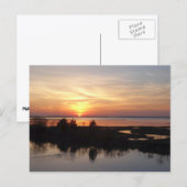 Carte Postale Chincoteague Sunset II Virginia Paysage (Devant / Derrière)