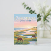 Carte Postale Chincoteague Virginie (Debout devant)