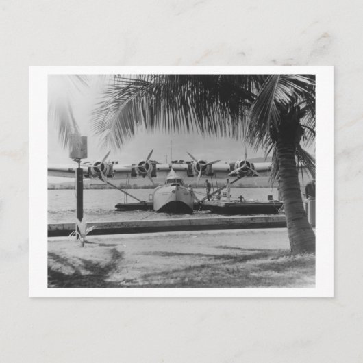 Carte Postale Chine Amarrage à Clipper sur l'île d'Hawaï (Devant)