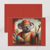 Carte Postale Chine ancienne de Koala (Devant / Derrière)