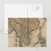 Carte Postale Chine et Inde (Devant / Derrière)