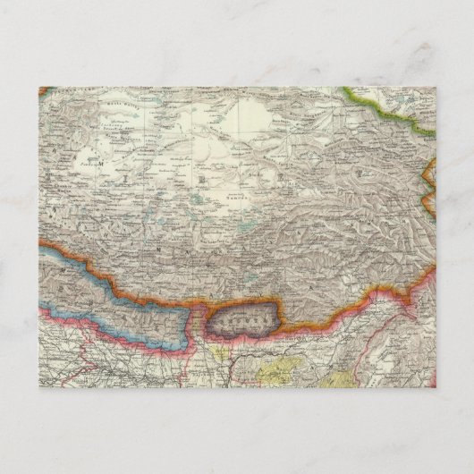 Carte Postale Chine et Tibet (Devant)