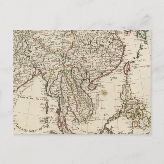 Carte Postale Chine, Inde, Asie (Devant)