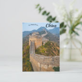 Carte Postale Chine Jinshaning Grande Muraille (Debout devant)