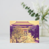 Carte Postale Chine Ming Tombs voyage vintage (Debout devant)
