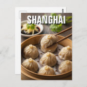 Carte Postale Chine Shanghai Xiaolongbao (Devant / Derrière)