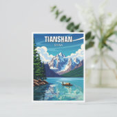 Carte Postale Chine Tianshan Xinjiang (Debout devant)