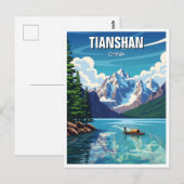 Carte Postale Chine Tianshan Xinjiang (Devant / Derrière)