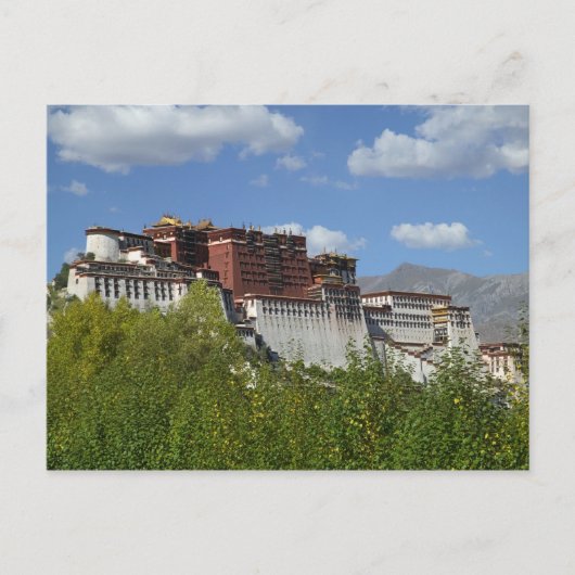 Carte Postale Chine, Tibet, Lhassa, Potala Palace 3 (Devant)