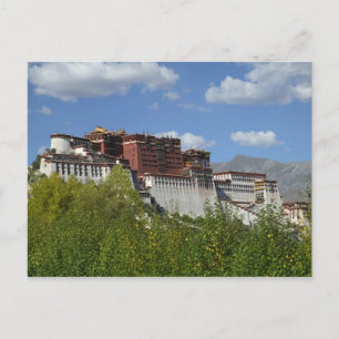 Carte Postale Chine, Tibet, Lhassa, Potala Palace 3