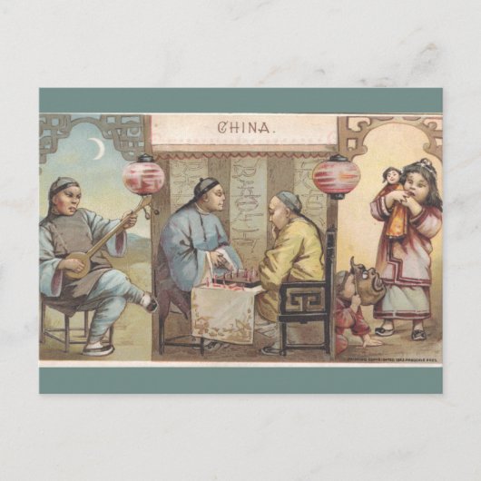 Carte Postale Chine Vintage (Devant)
