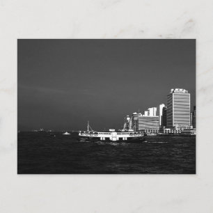 Carte Postale Chine vintage Hong Kong gratte-ciel mer