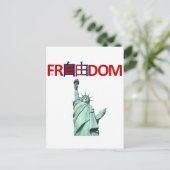 Carte Postale Chinese Freedom and Liberty (Debout devant)