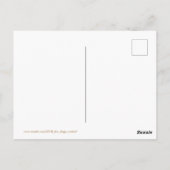 Carte Postale Chinois année de porc rouge Papier coupé Or R cart (Dos)