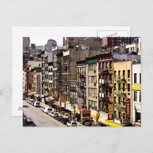 carte postale chinoise (Devant / Derrière)