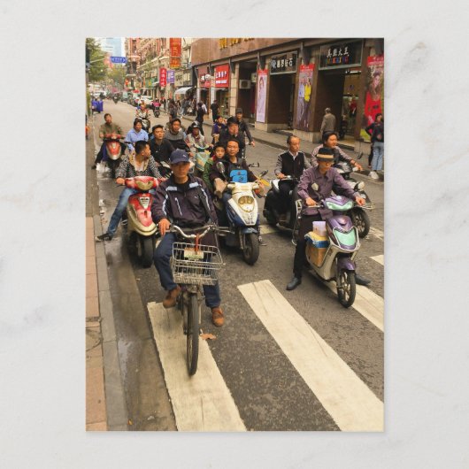 Carte postale chinoise Ready-Set-Go-Shanghai (Devant)