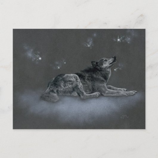 Carte Postale Chinook aux Fées (Devant)