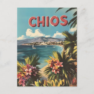 Carte Postale Chios vintage