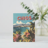 Carte Postale Chios vintage (Debout devant)