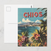 Carte Postale Chios vintage (Devant / Derrière)