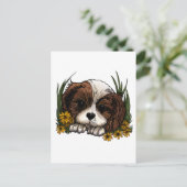 Carte Postale Chiot (Debout devant)