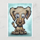 Carte Postale Chiot (Devant)